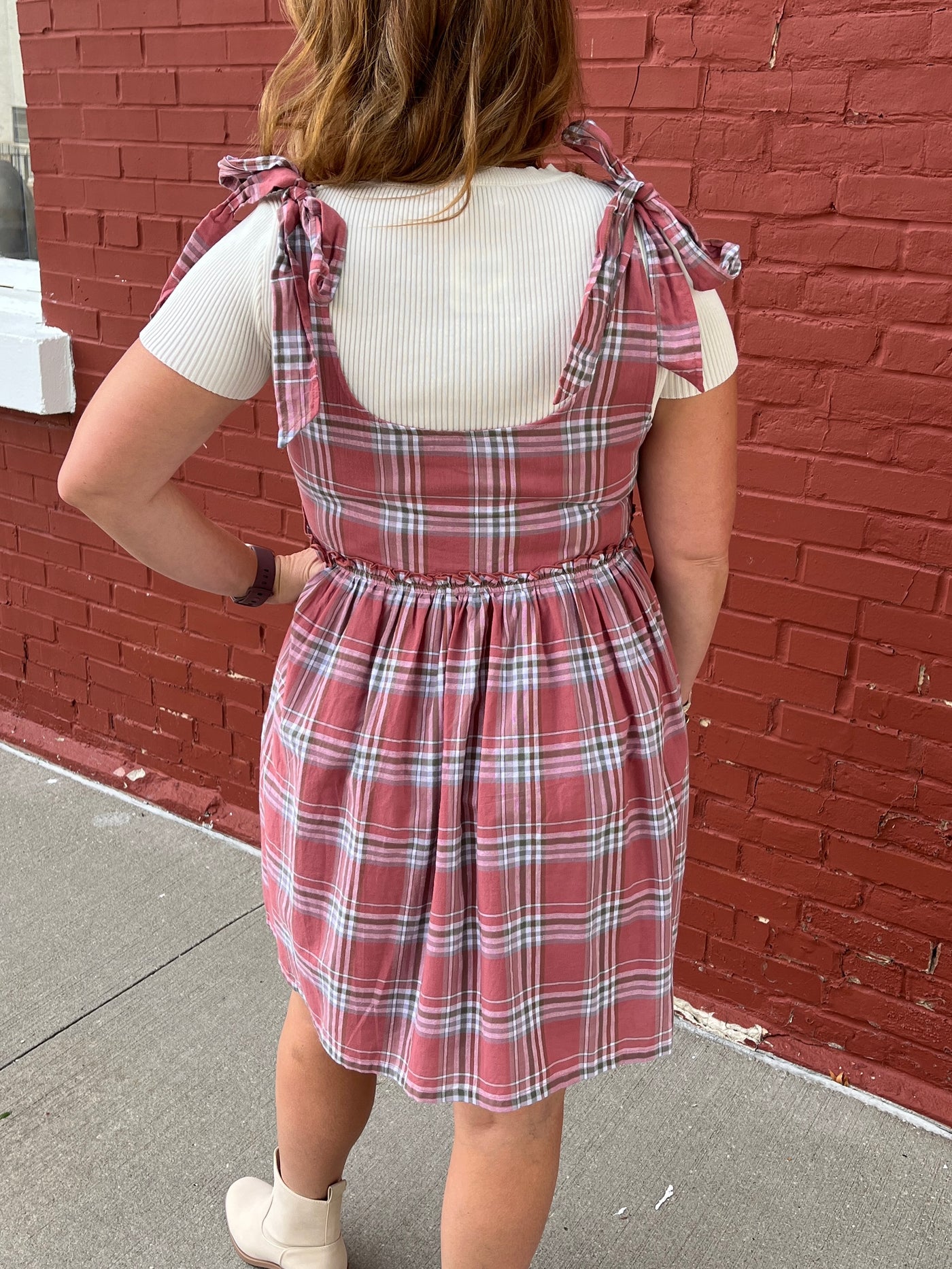 School Girl Plaid Dress