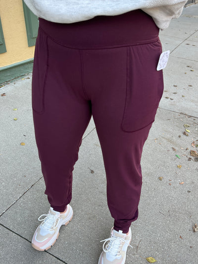 Cassis Butter Joggers