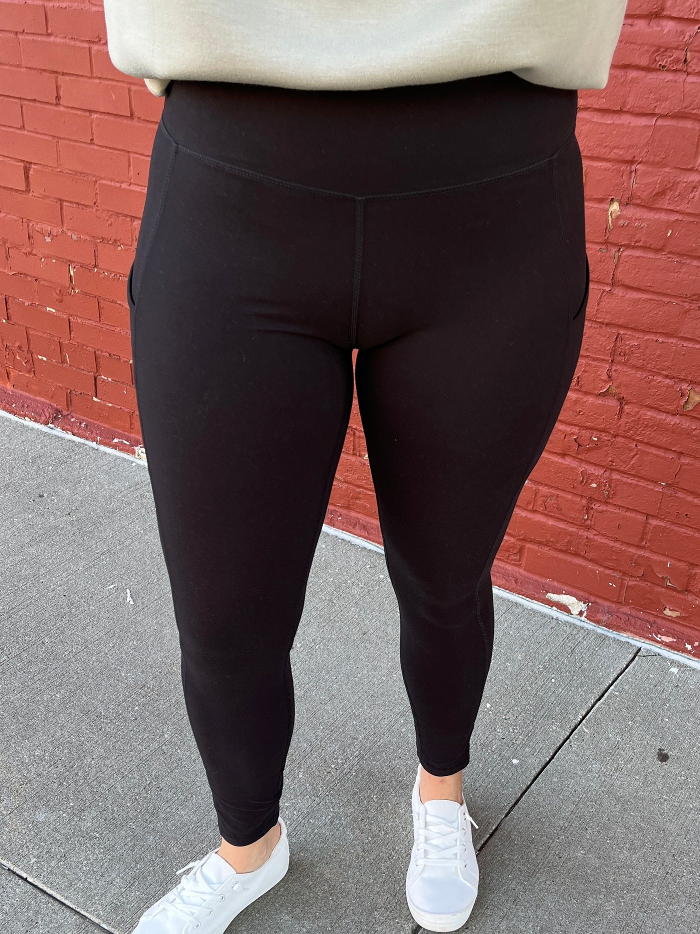 Black Butter Leggings w/Pockets