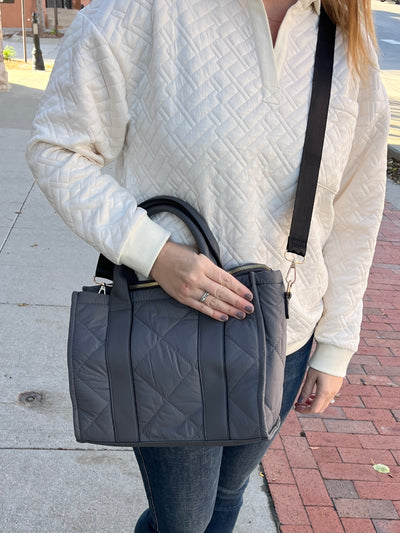 Clare Quilted Shoulder Bag