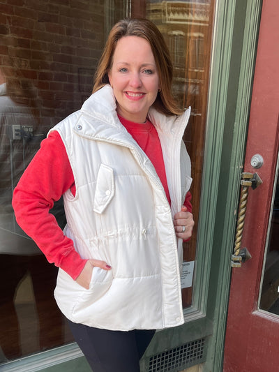 Oversized Puffy Vest