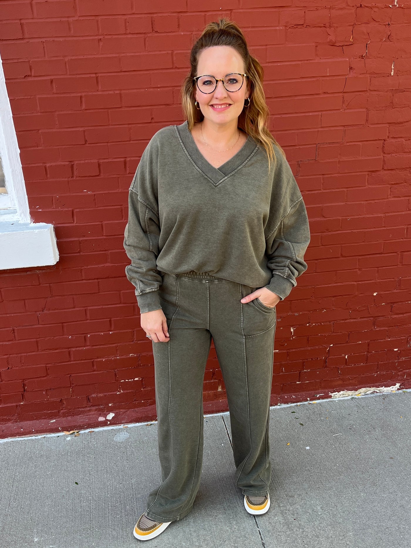 Army Green Sweatpants