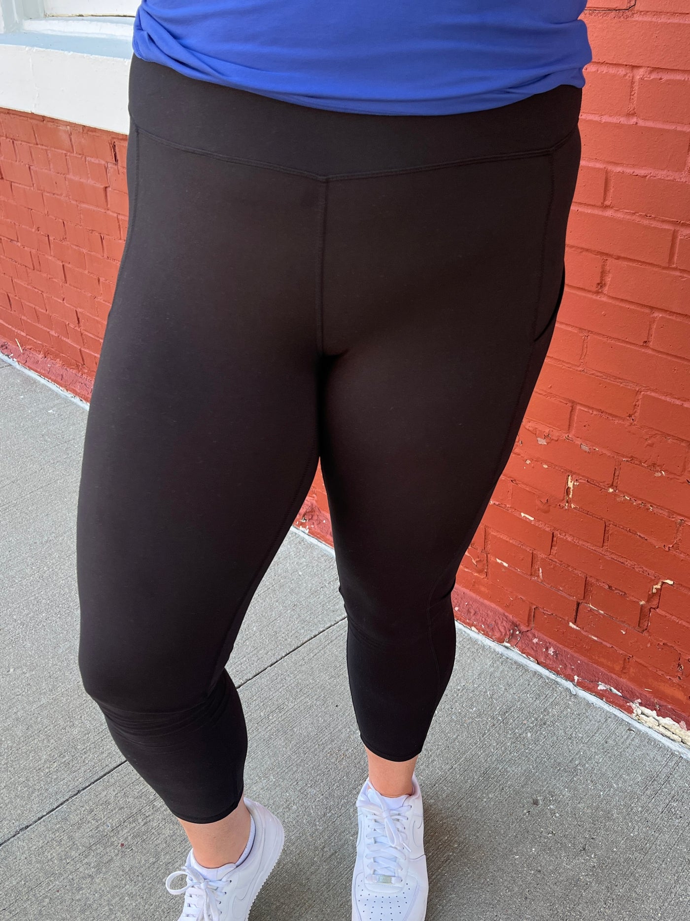 Black Butter Leggings w/Pockets