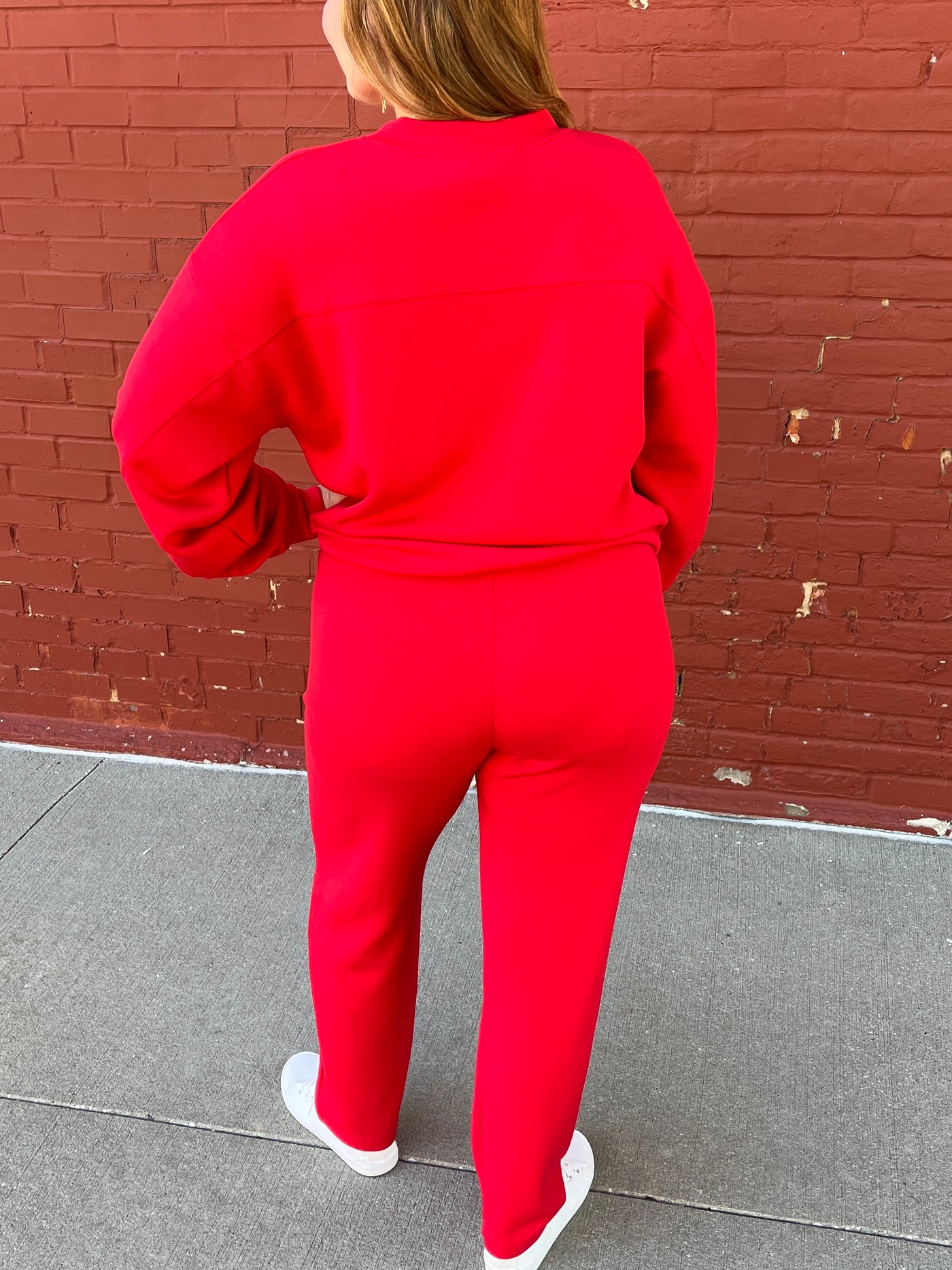 Red Scuba Pant