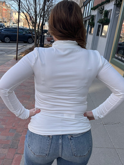 Ivory Long Sleeve Turtle Neck