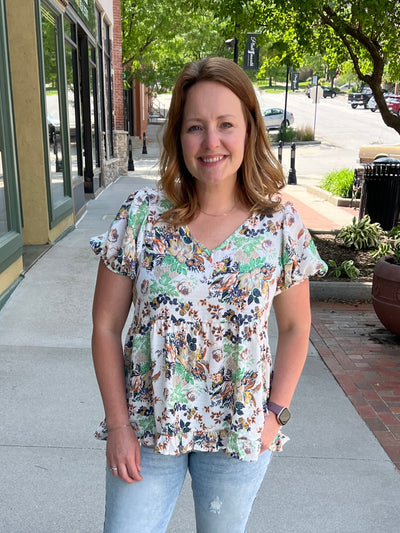 Garden Floral Blouse