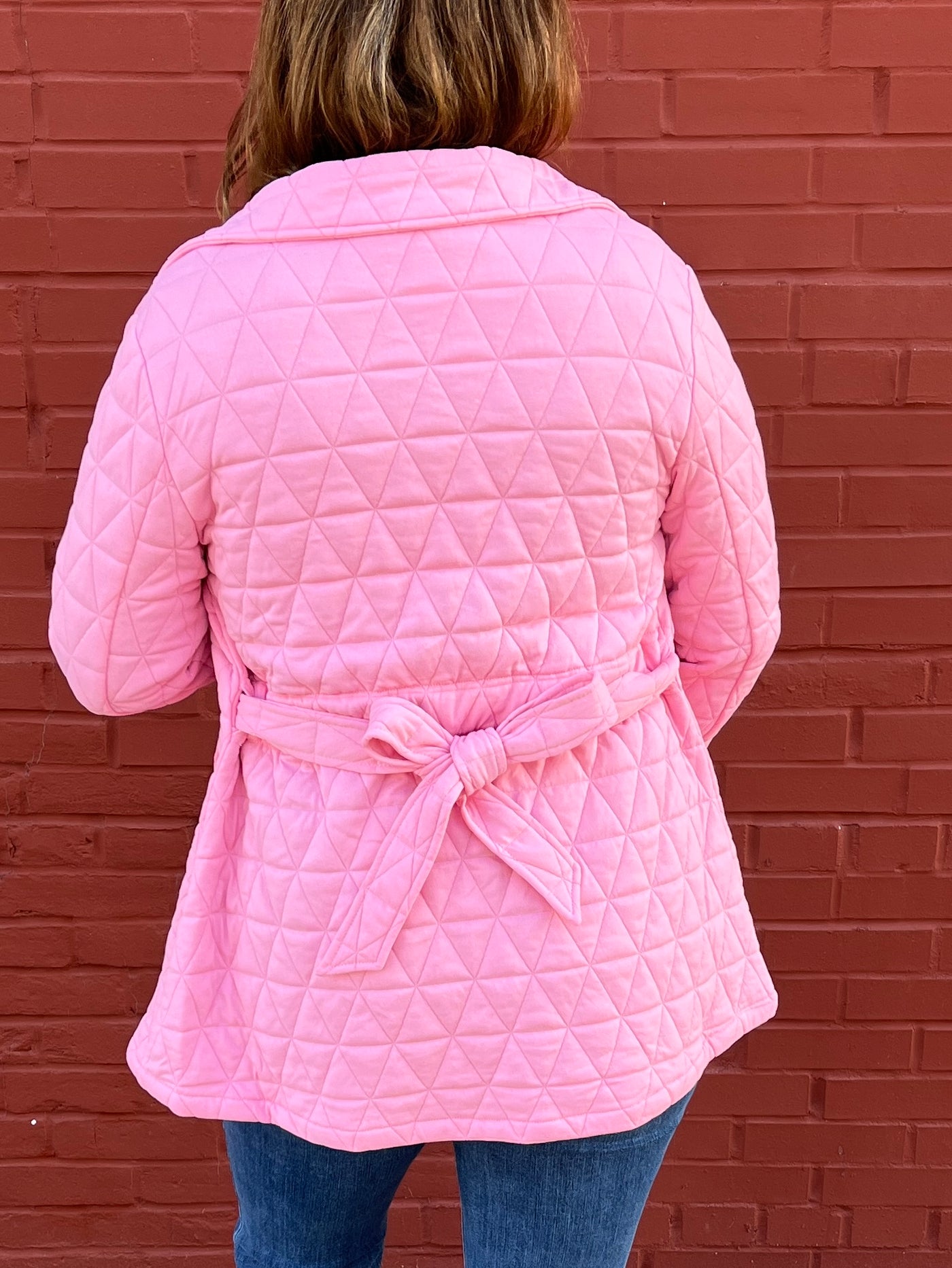 Bubblegum Quilted Jacket