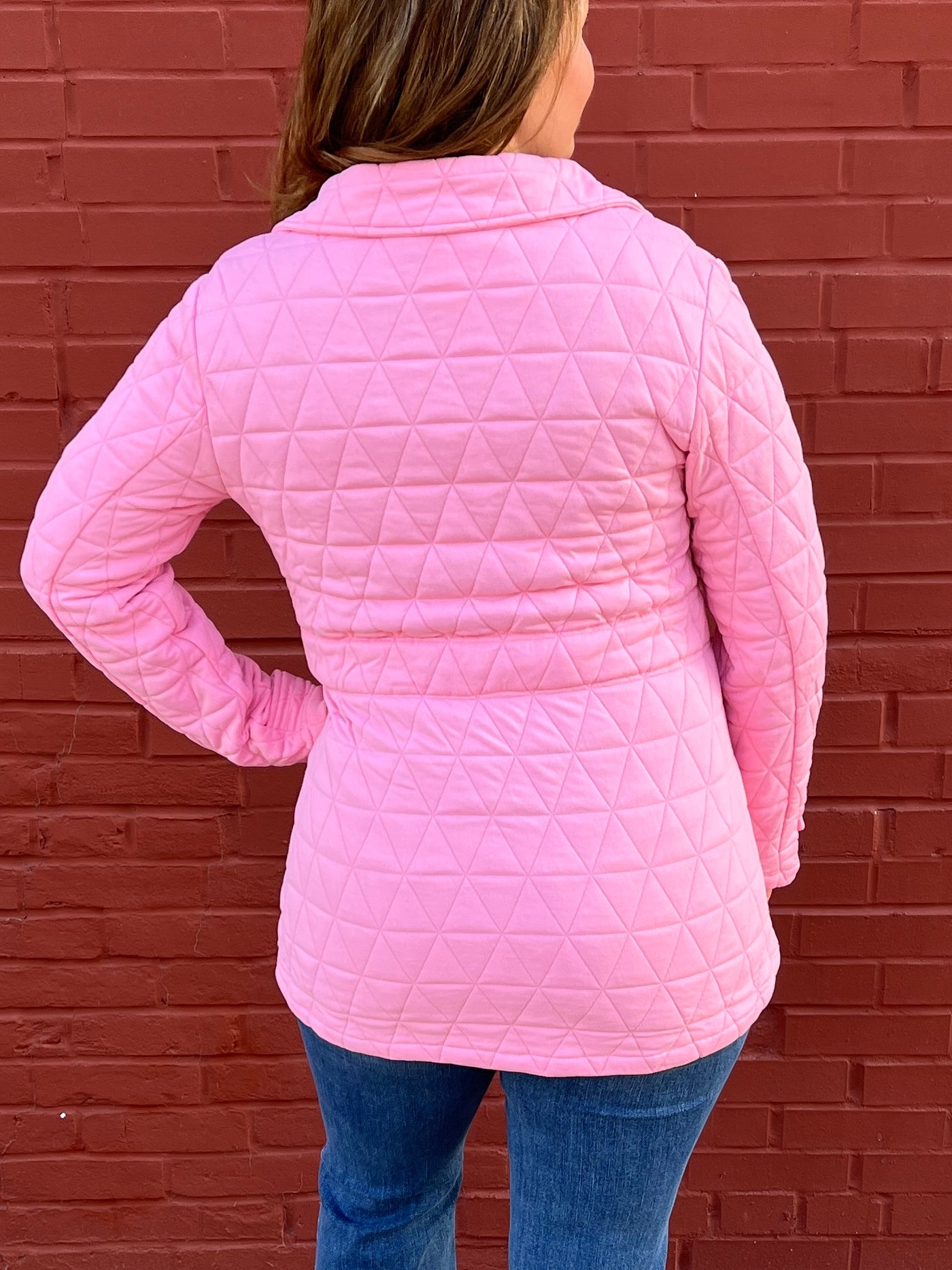 Bubblegum Quilted Jacket