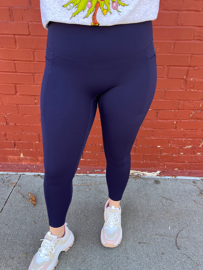 Palmer Pocketed Suck & Tuck Leggings