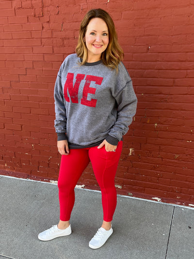 Red Butter Leggings w/Pockets