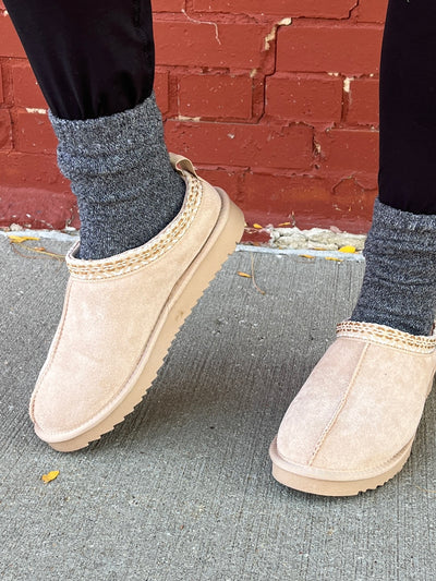 Soda Beige Simmon Slides