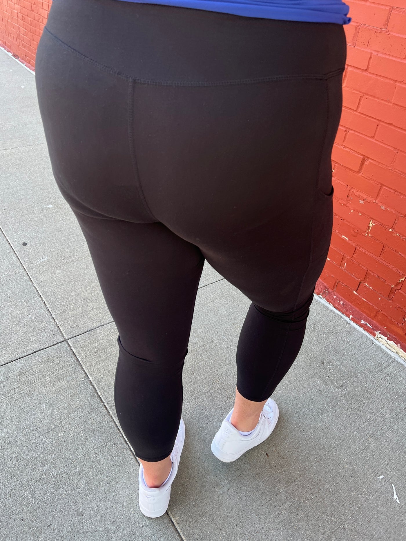 Black Butter Leggings w/Pockets