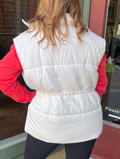 Oversized Puffy Vest