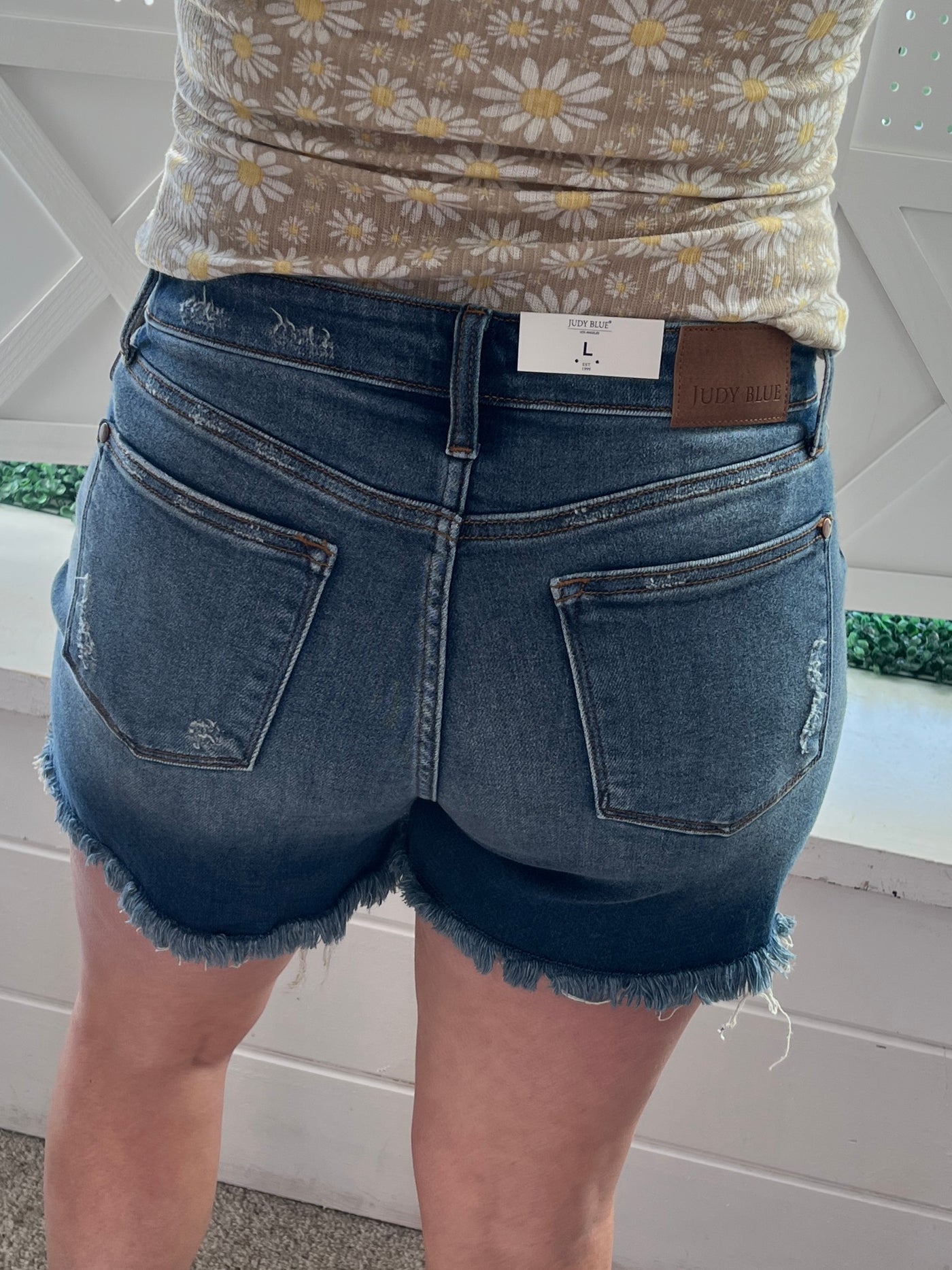 Judy Blue Double Button Shorts