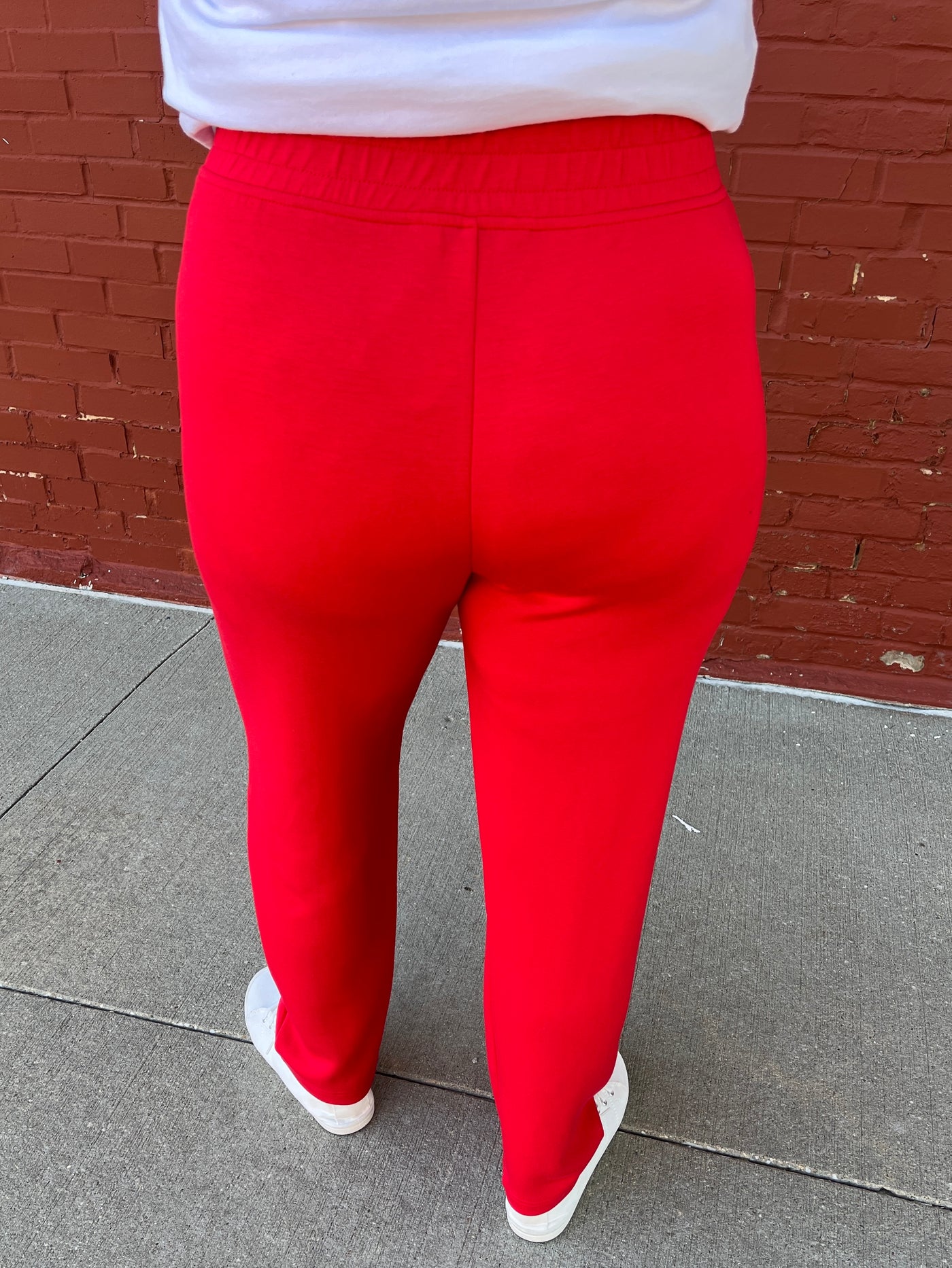 Red Scuba Pant