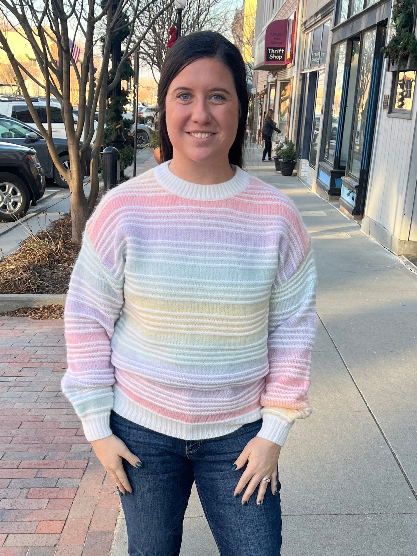 Rainbow Sweater