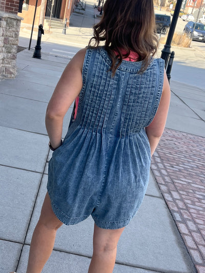 Denim Waverly Romper