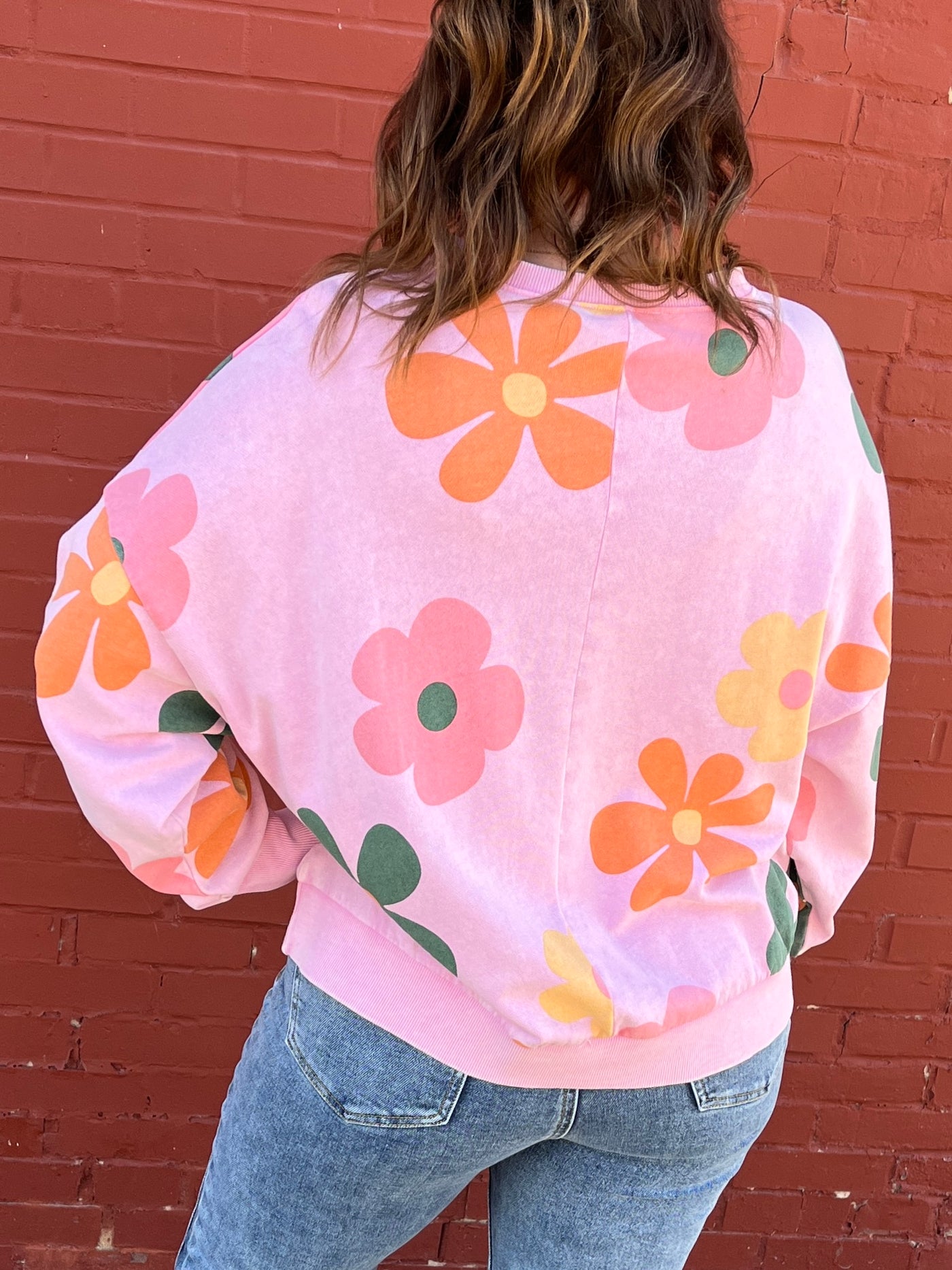 Nova Flower Crewneck