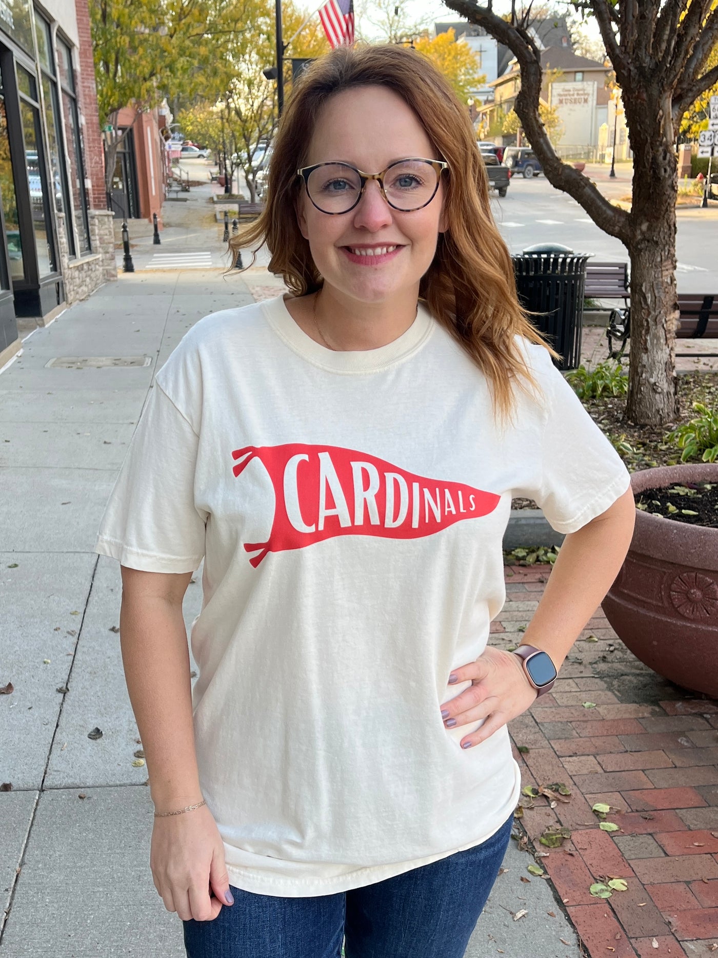 Cardinals Pennant Tee