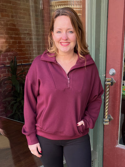 Wine Scuba 1/4 Zip