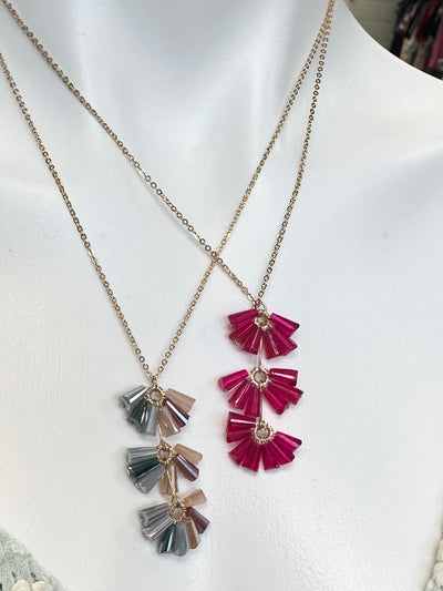 Flower Trio Necklace