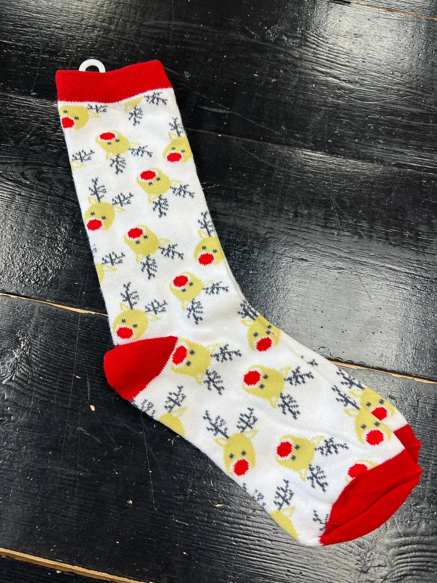 Reindeer Christmas Socks