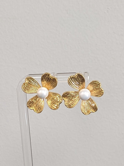 Flower Post Earrings