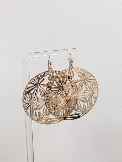 Flower Outline Earrings