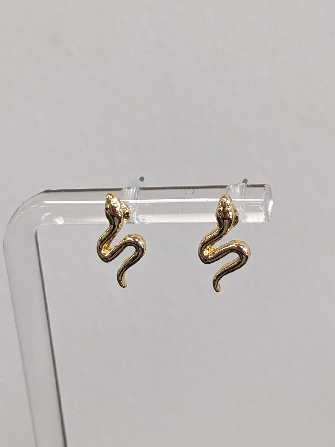 Snake Post Earrings