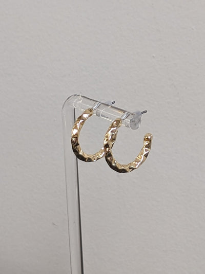 Small Hammered Hoops