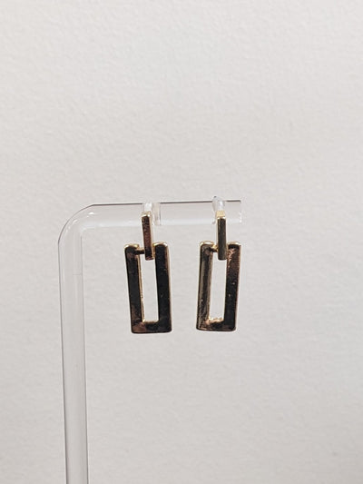 Rectangle Dangle Earrings