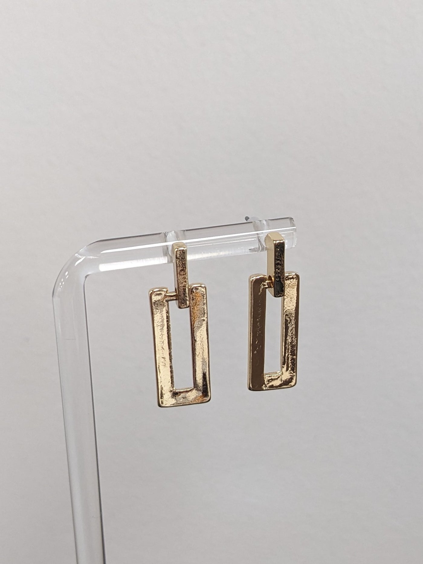 Rectangle Dangle Earrings