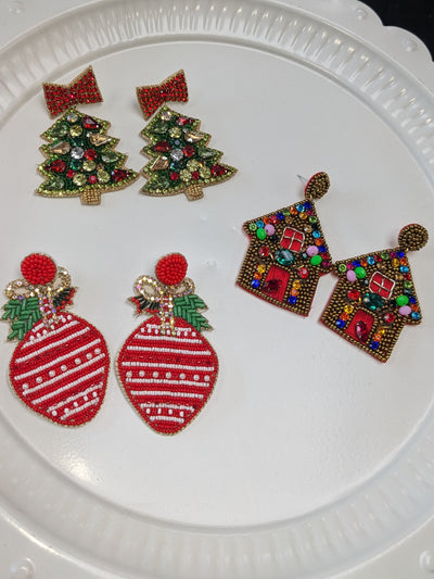 Christmas Statement Earrings