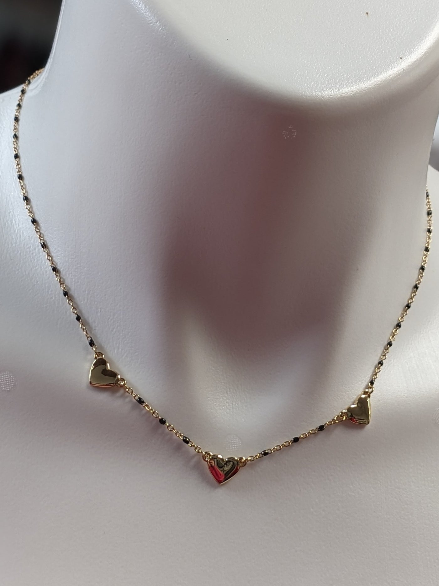 Heart Trio Necklace