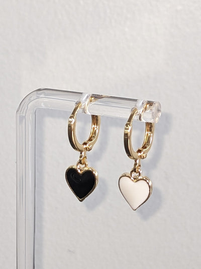 Heart Drop Earrings