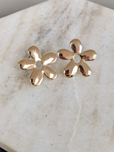 Flower Post Earrings