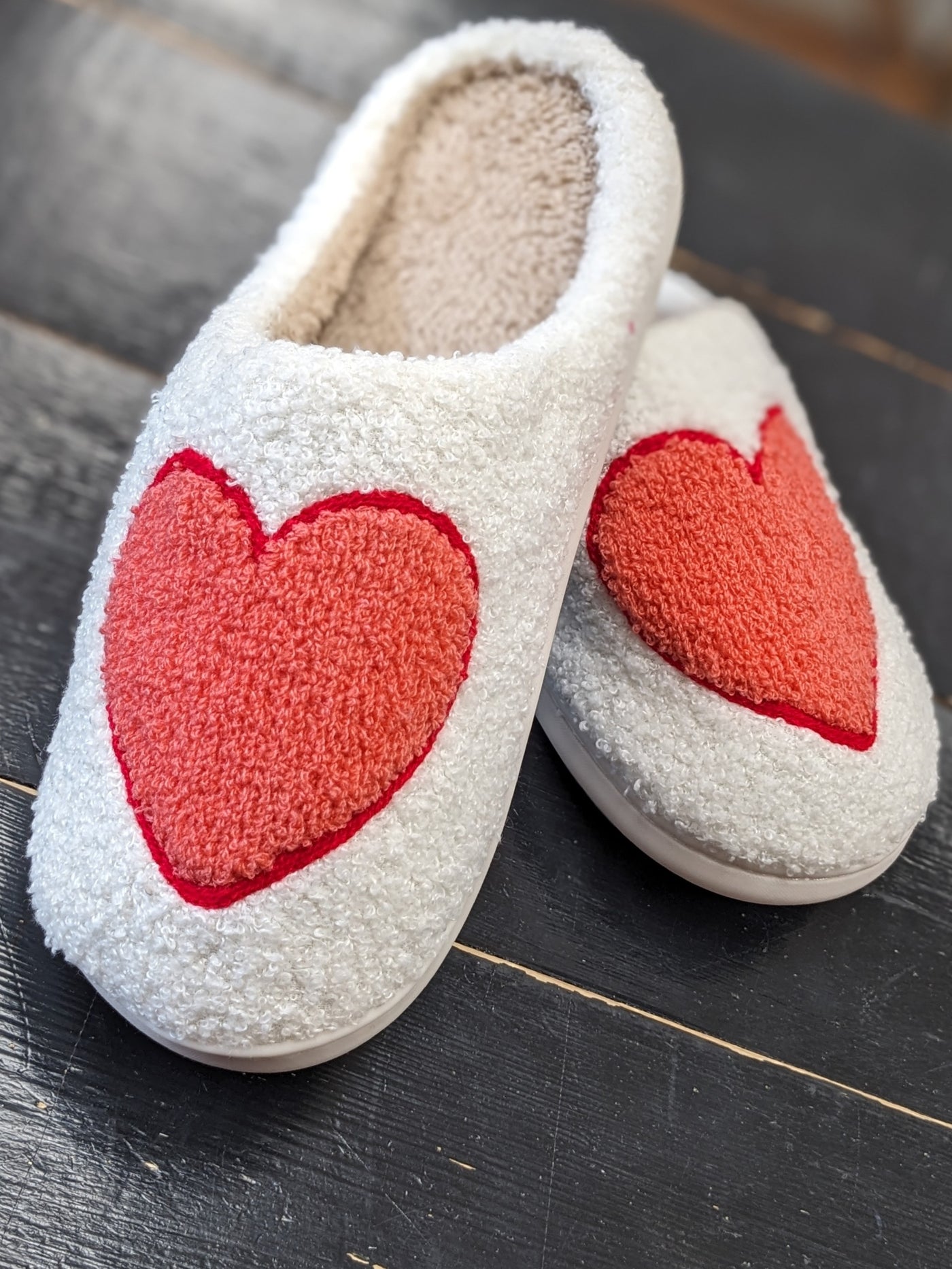 Heart Slippers