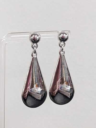 Metal Teardrop Earrings